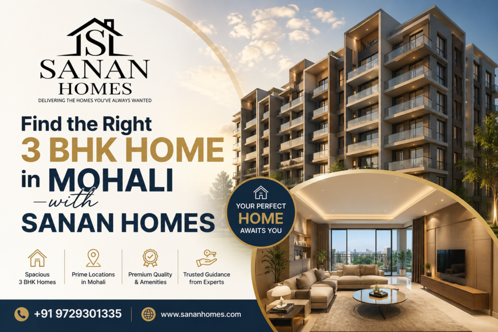 Sanan homes 3bhk